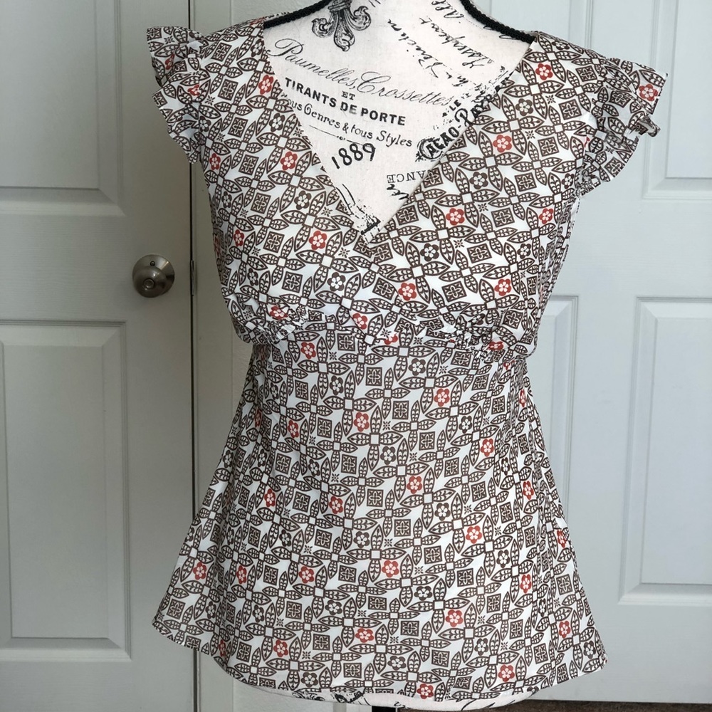 Ann Taylor LOFT blouse size 2